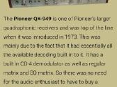 Pioneer Qx-949 - nuotraukos Nr. 5
