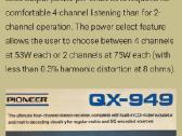 Pioneer Qx-949 - nuotraukos Nr. 11