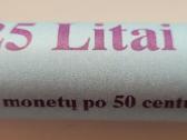 Lietuva. Apyvartinių litų monetų ritinėliai - nuotraukos Nr. 6