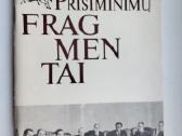 K. Musteikis. Prisiminimų fragmentai