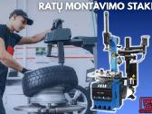 Ratų montavimo staklės