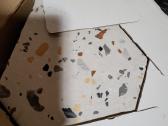 Akmens masės plytelės Gobi Nude Hexagon - nuotraukos Nr. 2