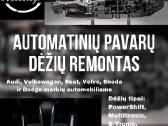 Automatinių pavarų dėžių remontas