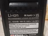 18v 8000mah makitos akumuliatoriai - nuotraukos Nr. 2