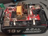 18v 8000mah makitos akumuliatoriai - nuotraukos Nr. 5