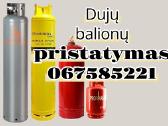 Duju balionai 11kg 27l. 21kg 50l. 33kg 79l