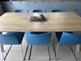 Ikea valgomojo odinės kėdės Bernhard