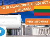 Declaration of place of residence. Прописка