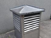 Nerūdijančio plieno kaminas 500x500mm