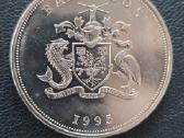 Barbadosas 1995 5 dollars Un 50 years Cu-ni - nuotraukos Nr. 2