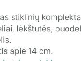 Stiklinių komplektas - nuotraukos Nr. 5
