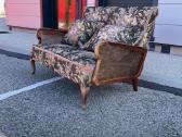 Vintažinį minkštų baldų komplektą – sofa + fotelis - nuotraukos Nr. 8