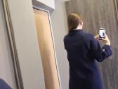 Tamsiai mėlynas paltas su vilna ir kašmyru - nuotraukos Nr. 3