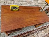 Vintažinis mid century tikmedžio rašomojo stalas - nuotraukos Nr. 11
