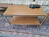 Vintažiniai mid century konsoliniai staliukai - nuotraukos Nr. 3