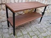 Vintažiniai mid century konsoliniai staliukai - nuotraukos Nr. 10
