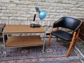 Vintažiniai mid century konsoliniai staliukai - nuotraukos Nr. 19