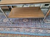 Vintažiniai mid century konsoliniai staliukai - nuotraukos Nr. 20