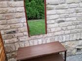 Vintažiniai mid century konsoliniai staliukai - nuotraukos Nr. 21
