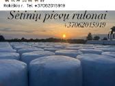Šienainio rulonai,dobilai,liucerna