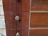 Vintažinė mid century palisandro batų spintelė - nuotraukos Nr. 6