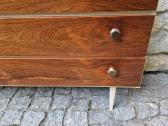 Vintažinė mid century palisandro batų spintelė - nuotraukos Nr. 7
