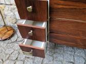 Vintažinė mid century palisandro batų spintelė - nuotraukos Nr. 8