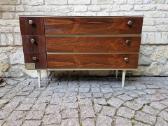 Vintažinė mid century palisandro batų spintelė - nuotraukos Nr. 15