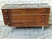 Vintažinė mid century palisandro batų spintelė - nuotraukos Nr. 22