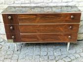 Vintažinė mid century palisandro batų spintelė - nuotraukos Nr. 24