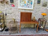 Vintažinis mid century riešutmedžio baro staliukas - nuotraukos Nr. 9