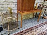 Vintažinis mid century riešutmedžio baro staliukas - nuotraukos Nr. 13