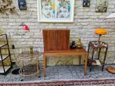Vintažinis mid century riešutmedžio baro staliukas - nuotraukos Nr. 32