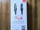 iPhone kabelis C tipo 1.5 m juodas - nuotraukos Nr. 2