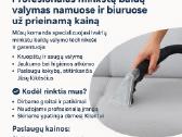 Profesionalus minkštų baldų valymas Klaipėdoje