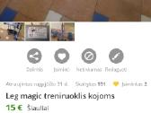 Treniruoklis kojoms leg magic - nuotraukos Nr. 3
