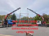 Krano nuoma - fiskaras Klaipėda, kranas Klaipėda