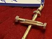 Išskirtinis auksinis Cartier Vinis kryžius - nuotraukos Nr. 7