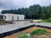 Plokštinių pamatų montavimas, betonavimas - nuotraukos Nr. 15