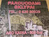 Parduodami namų valdos sklypai