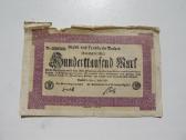 100 000 markiu , Aachen Vokietija , 1923