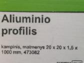 Aliumininio kampuotis - nuotraukos Nr. 7