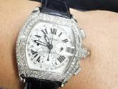 Cartier Roadster XL Chronograph 7ct deimantai - nuotraukos Nr. 3