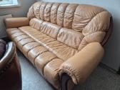 Natūralios odos sofa - nuotraukos Nr. 2