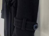 Stilingas juodas klasikinis paltas Misto Cashmere - nuotraukos Nr. 4