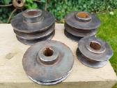 Metalinis skriemulys škivas variklio ašies 10cm - nuotraukos Nr. 9