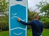 Irklente 350cm + sėdyne