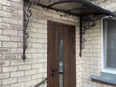Metalinių turėklų gamyba.stogeliai, durys. - nuotraukos Nr. 6