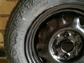 Mitsubishi Pajero ratlankiai su padangom R15 - nuotraukos Nr. 15