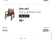 Mediniai Lauko Baldai iš Ikea - nuotraukos Nr. 4